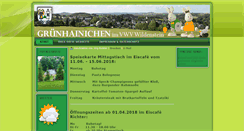 Desktop Screenshot of gruenhainichen.de